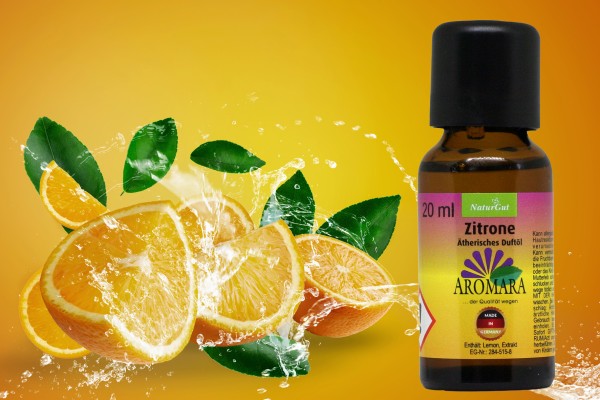 AROMARA Ätherisches Duftöl Zitrone / Citrus limon 20 ml