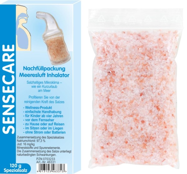 Nachfüllpackung Salzgranulat für Meeresluft Inhalator 120 g